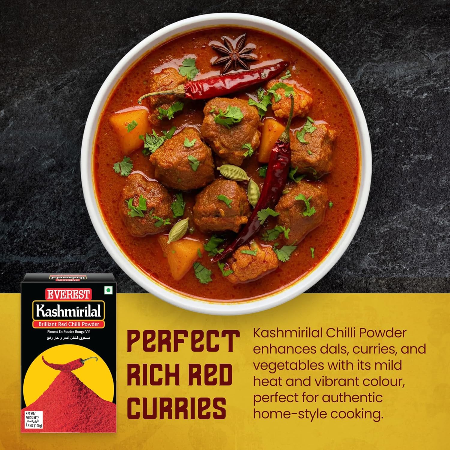 Picture of Everest  kashmirilal red chili powder