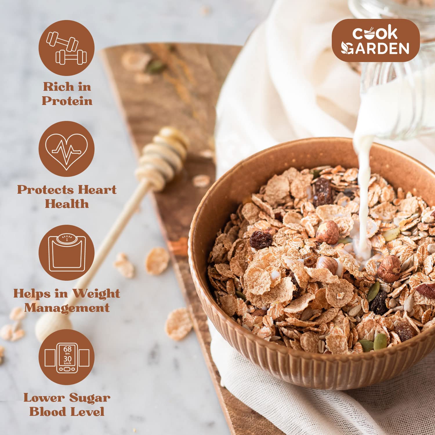 Picture of Cook Garden  Instant Oats