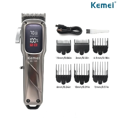 Picture of Kemei KM-1550 Professional Hair Clipper and Beard Trimmer Professional Hair Clipper and Beard Trimmer Salon Series for Men