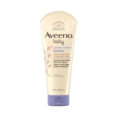 Picture of Aveeno Baby Calming Comfort Bedtime Lotion for Delicate Skin – 227gm