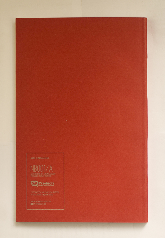 Picture of Notebook-NB001/বি Red A5