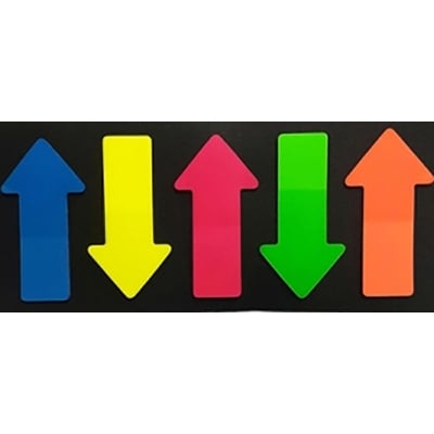 Picture of Multi color sticky note slide P09-2