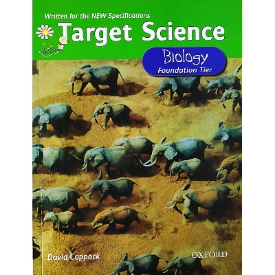 Picture of Written for The New specifications :Target Science, Biology, Foundation Tier - Matt Paper