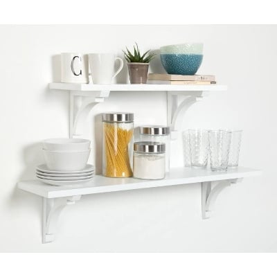 Picture of Minimax Wall Shelf,Wall Mounted (36.0 In. L X 8.0 In. W X 8.0 In. H) White