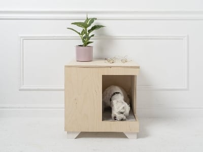 Picture of Minimax Cat House/Indoor dog house  47cm x 50cm x 45cm. Brown,5 kg,Medium