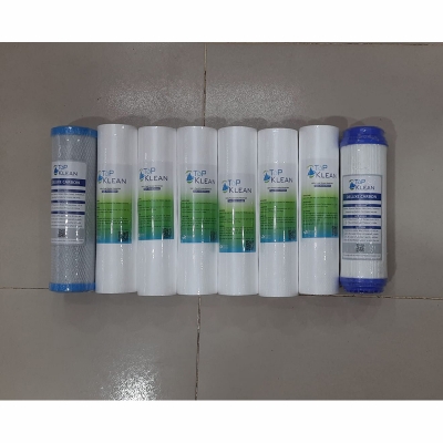 Picture of Sediment Filter PP -6 Pcs, CTO Net Carbon-1 Pcs, UDF Box Carbox-1 Pcs ( Pcs Package) TOP KLEAN