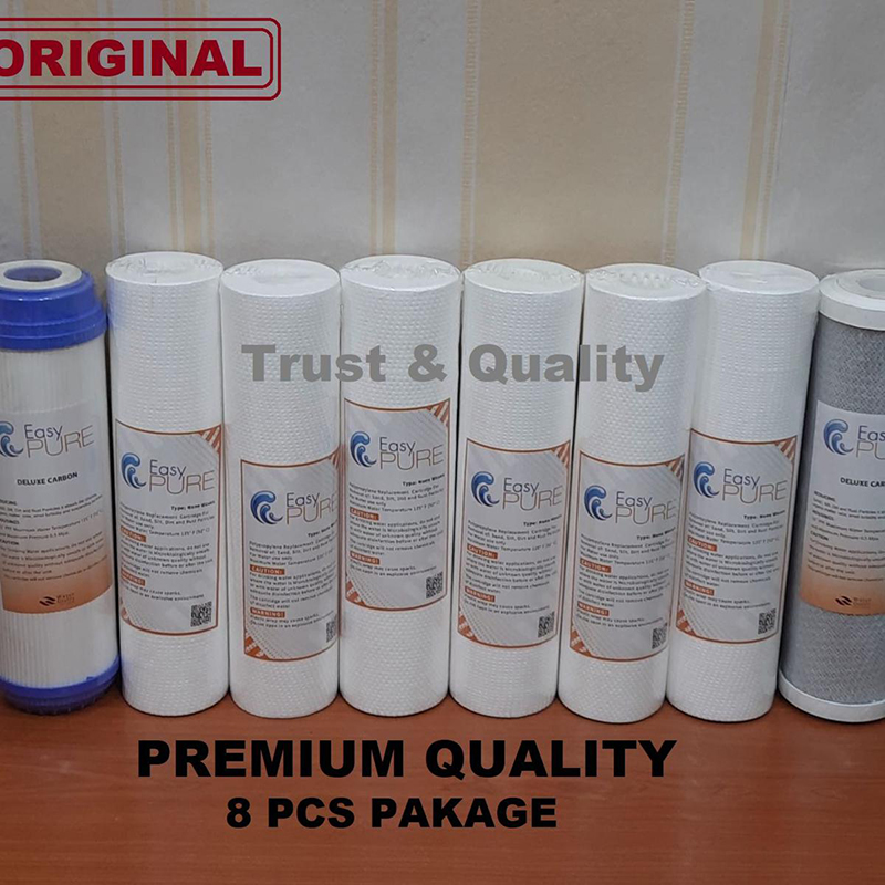 Picture of সেডিমেন্ট ফিল্টার pp 6 পিস, cto নেট কার্বন-1 পিস এবং 10 "udf বক্স Carbox-1 পিস (8 পিস প্যাকেজ)