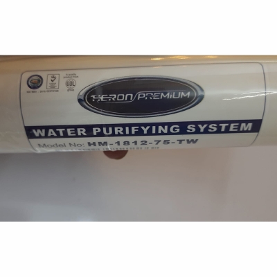 Picture of Ro water Membrane filter kit ( 75 gpd) HERON BRAND PREMIUM QUALITY  1-PCS (ORIGINAL)