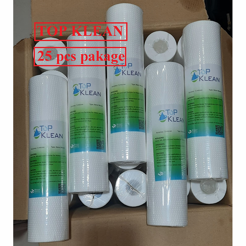 Picture of 5 Micron PP SEDIMENT FILTER - 5 PCS TOP KLEAN