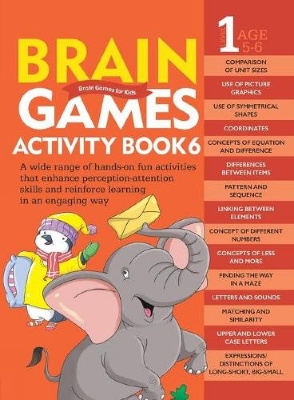Picture of Brain Games Activity Book Level 1 : Book-6 (Paperback)