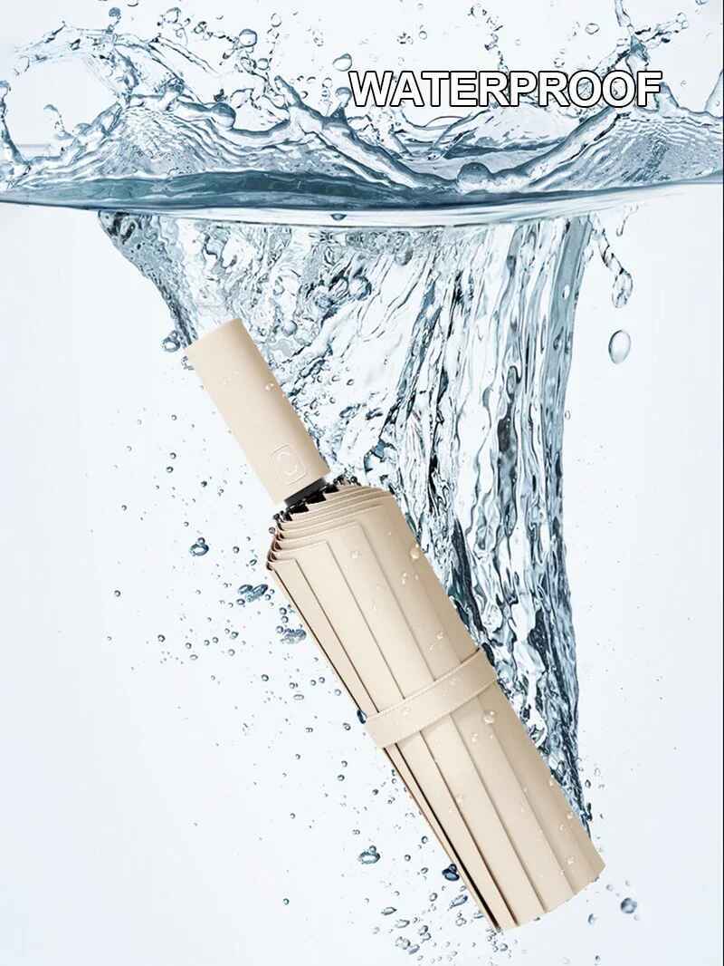 Picture of BMW Street Rain Guard 12 Ribs | MNK SHOP (Maroon)