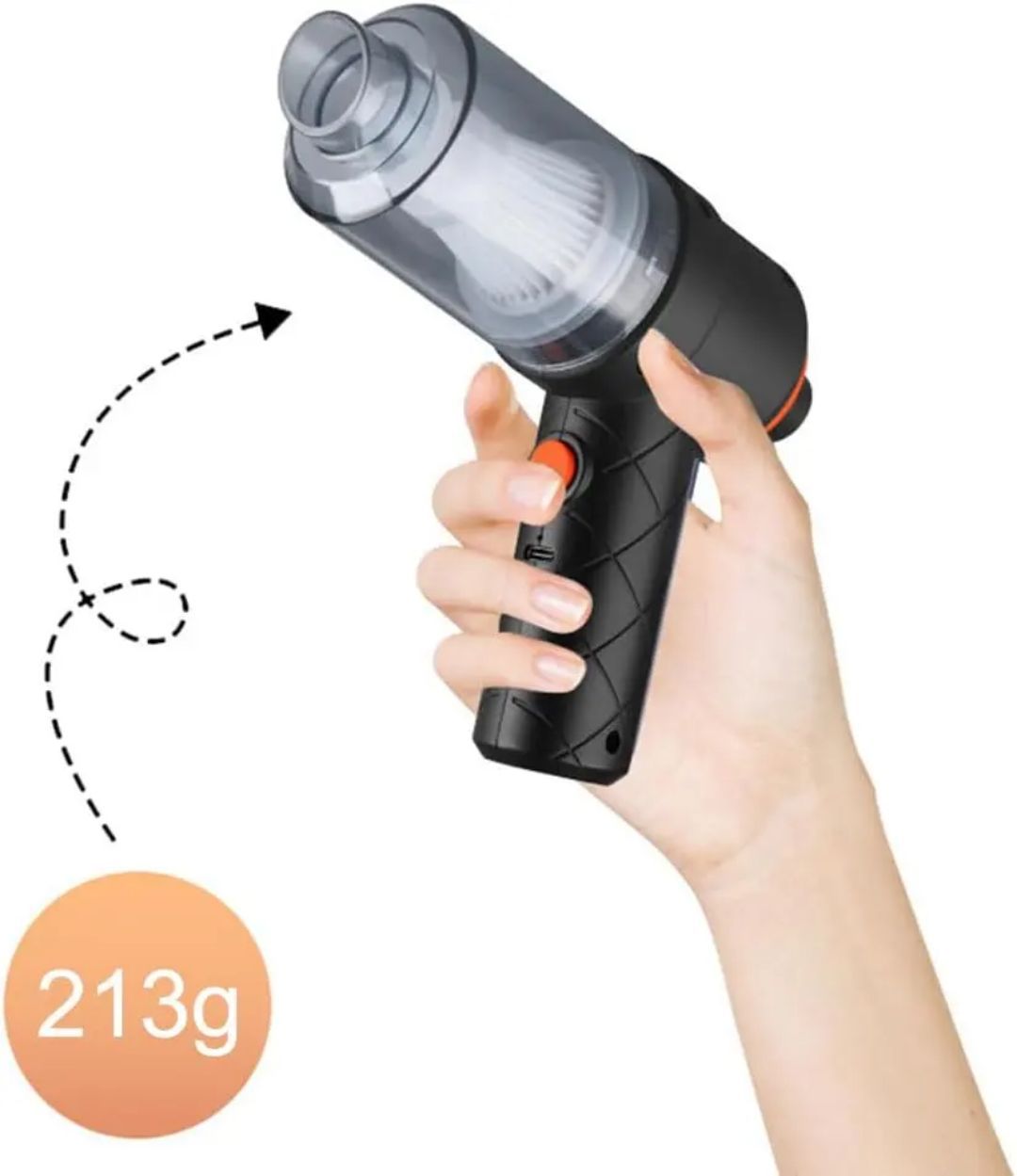 Picture of ডাস্ট ব্লোয়ার – কম্পিউটার ও গ্যাজেটের জন্য | MNK SHOP (Black)