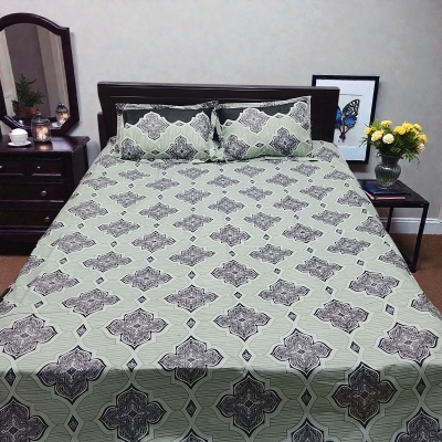 Picture of Premium Cotton Printed Bedsheet King Size Soft Comfortable Bedroom Use - 1767518996_L_14 (1)
