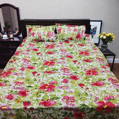 Picture of Premium Cotton Printed Bedsheet King Size Soft Comfortable Bedroom Use - 1767636206_L_4