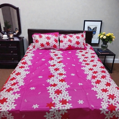 Picture of Premium Cotton Printed Bedsheet King Size Soft Comfortable Bedroom Use - 1767519194_L_4