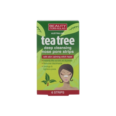Picture of BEAUTY FORMULAS TEA TREE NOSE STRIPS 
