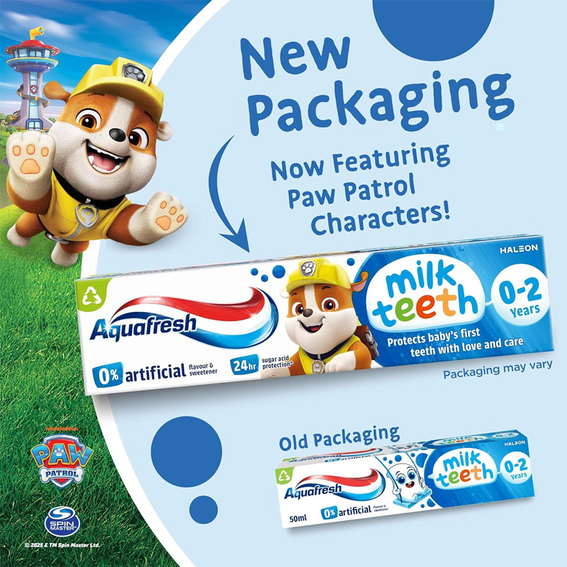 Picture of AQUAFRESH BABY TOOTHPASTE 50ML 0-2