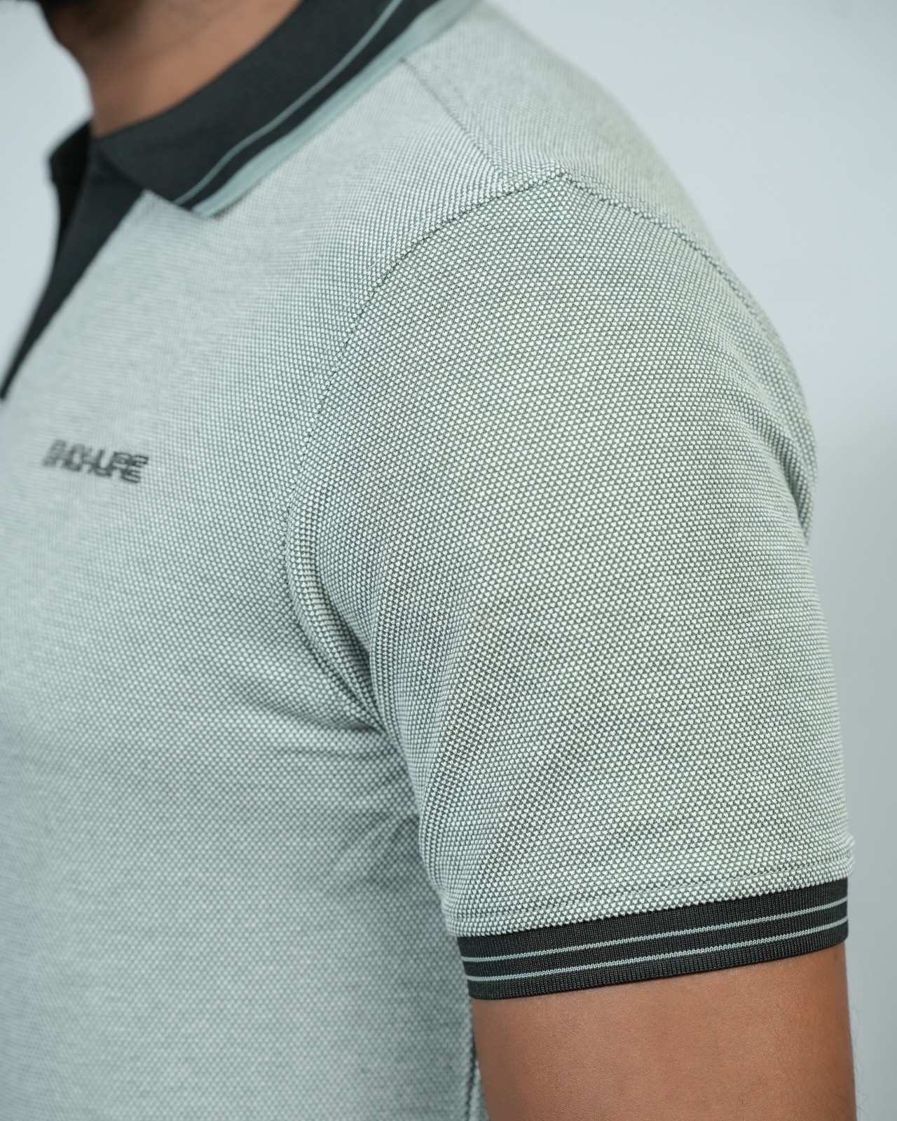Picture of Shohure Olive Color Polo Tshirt Olive