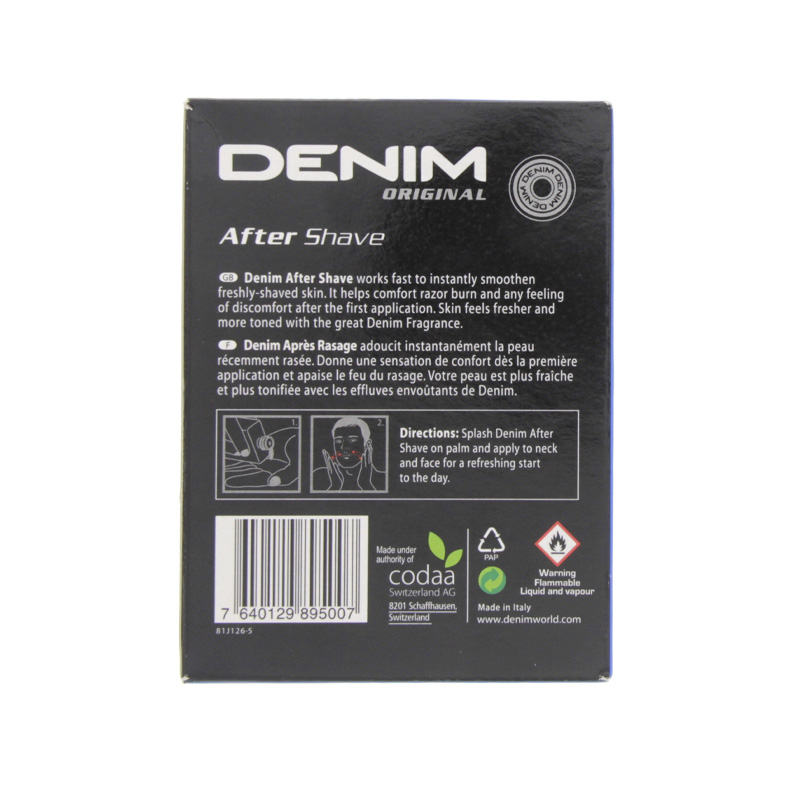 Picture of DENIM AFTER SHAVE 100ML ORIGINAL