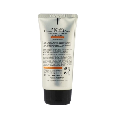 Picture of 3W CLINIC UV SUNBLOCK CREAM 50+ 70ML