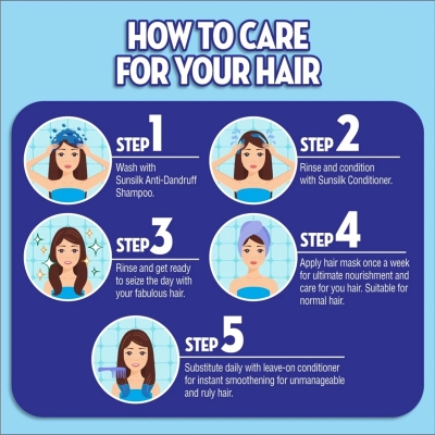 Picture of SUNSILK SHAMPOO 625ML ANTI DANDRUFF 