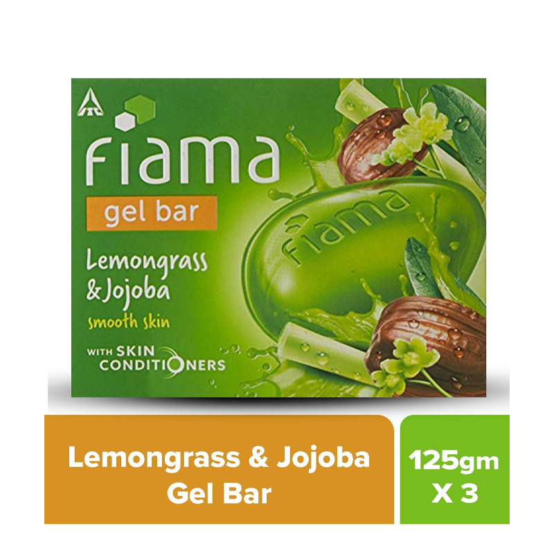 Picture of FIAMA SOAP BAR 125GM LEMON GRESS & JOJOBA