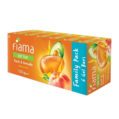 Picture of FIAMA SOAP BAR 125GM PEACH & AVOCADO