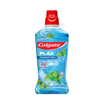 Picture of COLGATE MOUTH WASH 500ML PEPPERMINT FRESH 