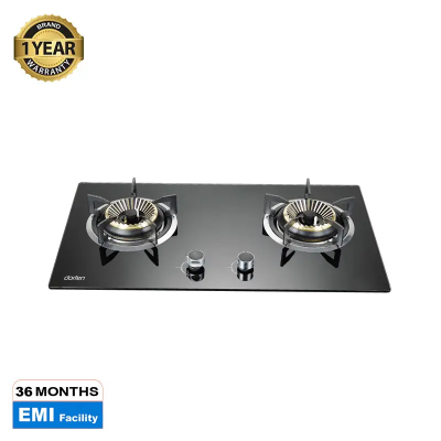 Picture of DORFEN Glass Gas Stove with 2-Burners - 29x16.5
