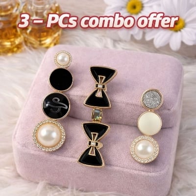 Picture of Premium 3-Piece Elegant Hair Clip Combo – Stylish & Durable ( 3X combo)