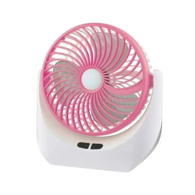 Picture of Portable & Rechargeable Mini Fan With Light - (Multycolour) Assorted