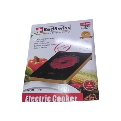 Picture of Redswiss electric cooker 2000 watt RSIC-001 for any pot (Inverter technology power saving)