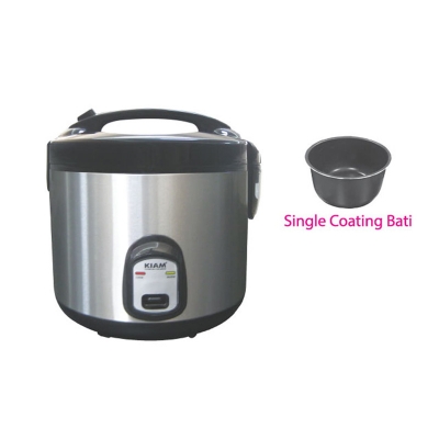 Picture of KIAM Rice Cooker SS Delux Joint Body – 2.2L DJB-203 (Silver)