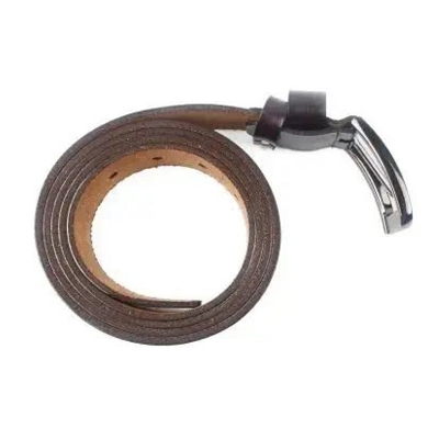 Picture of Single Part Leather Waist Formal Belt Brown and Black Colou (Multicolor,One size fits all)