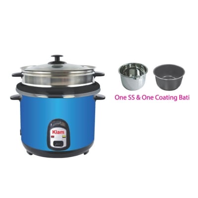 Picture of Steel (One SS Bati & One Coating Bati) Straight (1.8 Ltr)