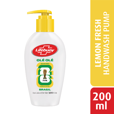 Picture of Lifebuoy Handwash (Soap) Lemon Fresh Pump 200ml