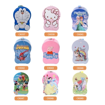 Picture of Doraemon Metal Piggy Bank Coinbox with Lock & Key – Cute Tin Money Saver for Kids