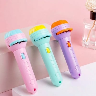 Picture of Mini Projector Torch With 5 Disk Slides - Kids Toys