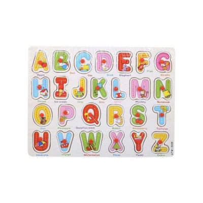 Picture of Wooden Letter Board - Multi Color