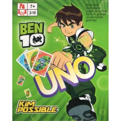 Picture of Uno Card Ben 10 For Children - Multicolor
