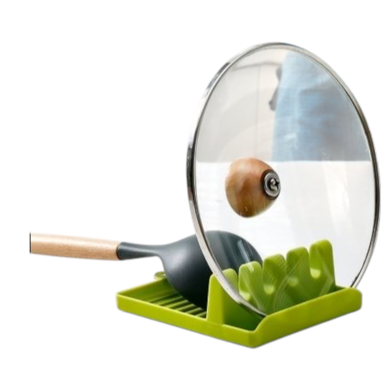Picture of Plastic Spatula Holder, Kitchen Organizer for Fork, Spoon, Spoon Storage Shelf, Pot Holder