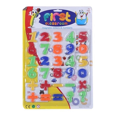Picture of Plastic Number Toy For Kids - Multicolor