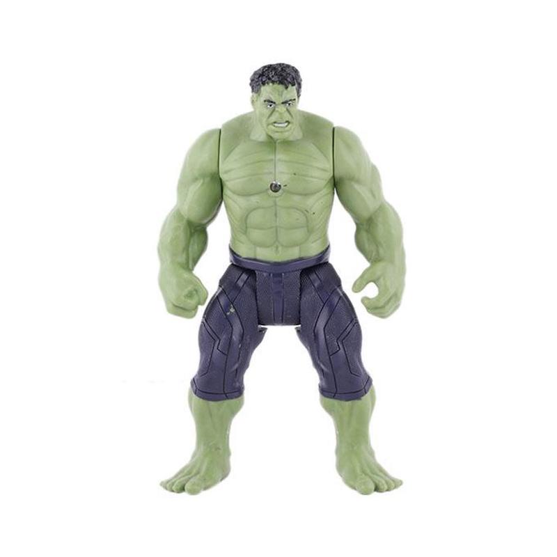Picture of Plastic Hulk Man Figure - Green and Black