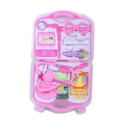 Picture of Plastic Doctors Toy Set - Pink