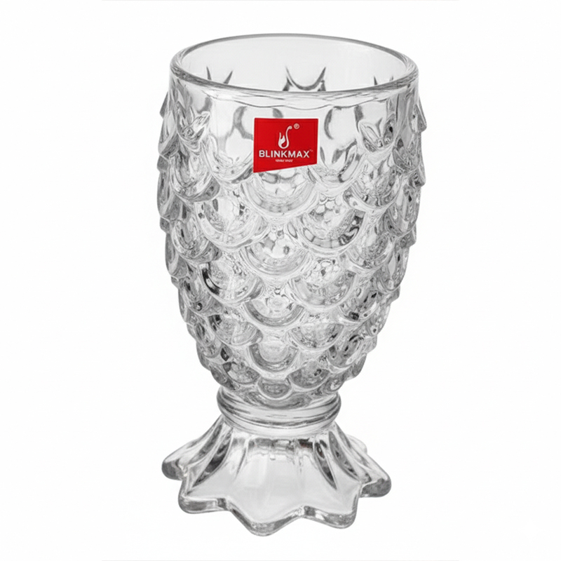 Picture of New water glass Plastic Drinking Glasses Crystal Set of 6 pieces Unbreakable Stylish Transparent Glass, Water Glass, Juice Glass