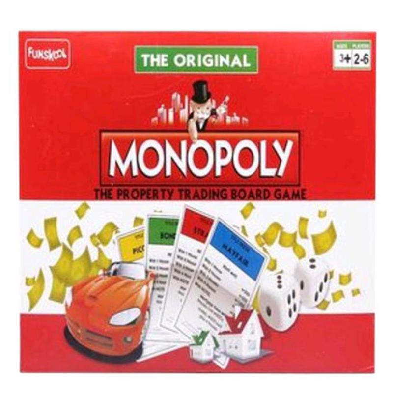 Picture of Monopoly Board Game For Kids - Multicolor
