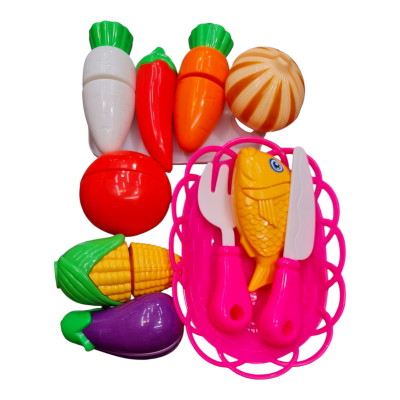 Picture of Fruit Cutter Toys for Kids, Fruit & Vegetable Cutting Game Kitchen Toy থেকে Vegetables bowl Miniature vegetables and fruits polymer clay handmade showpieces for women home decor kitchen item dining table or furniture decorations ideas for baby and housewi