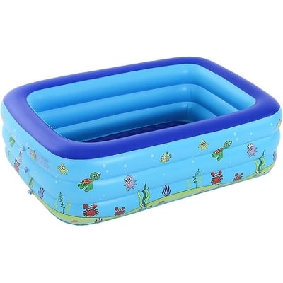 Picture of Enjoy Quality Family Time with Inflatable Paddling Bathtub - Safe and Fun for Kids : Length-150Cm