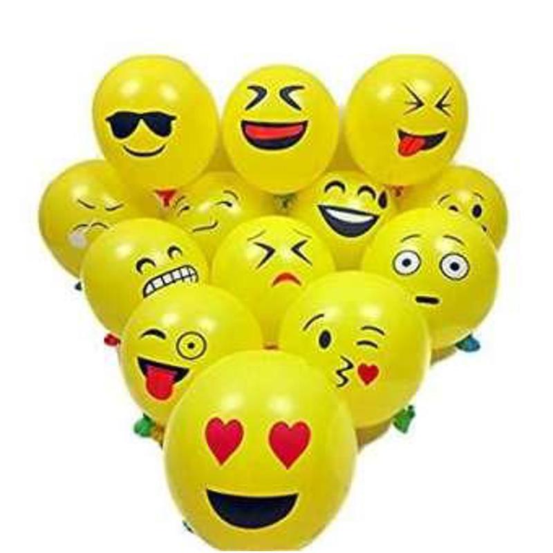 Picture of Emoji Balloon-Yellow