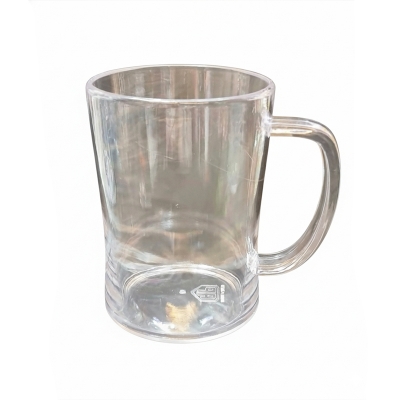 Picture of Crystal Plastic Food Grade Quality Glass Type Beer Mug
